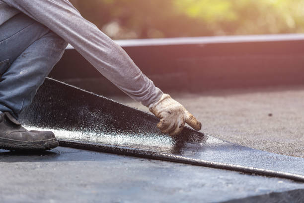 Professional Emergency Waterproofing technician working in Franklin Park, NJ